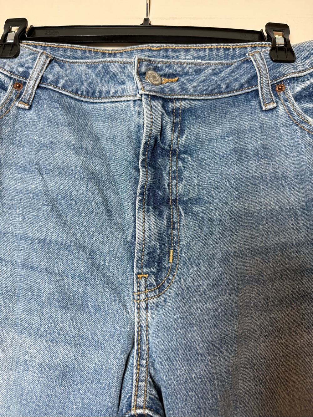 Old Navy Women’s High-Rise OG Straight Denim Jeans New With Tags Size 20 - Picture 5 of 10